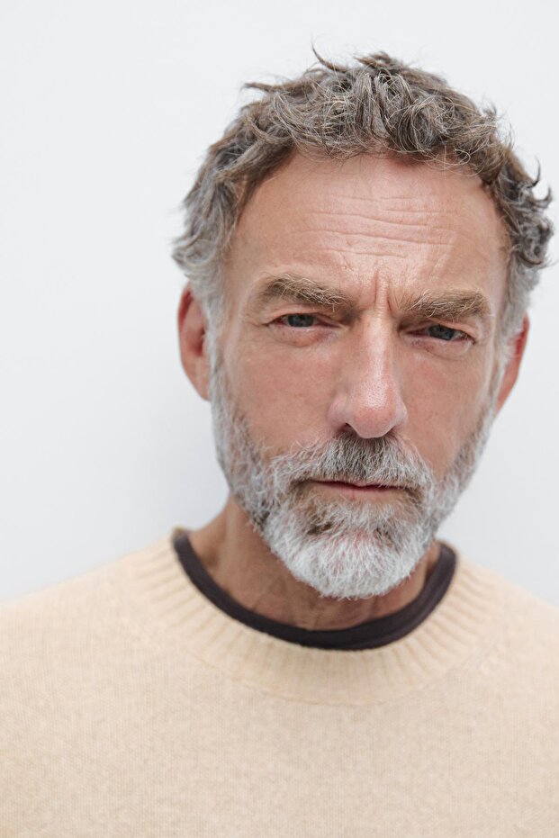 Yün karışımlı bisiklet yaka kazak - 4