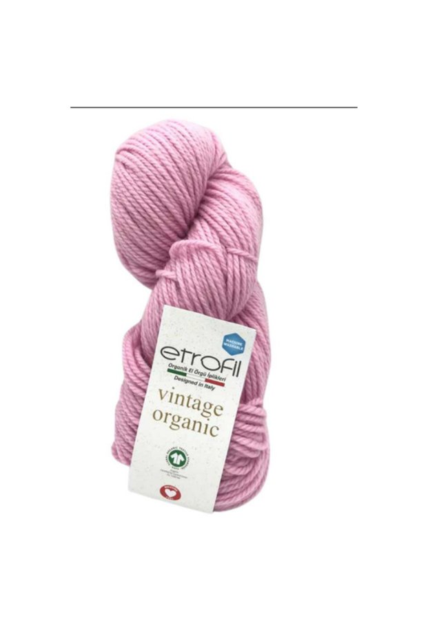 Vintage Organic 100% Wool Hand Knitting Yarn 100 Gr 123 Mt Natural Pure Soft Non-Irritating-73227