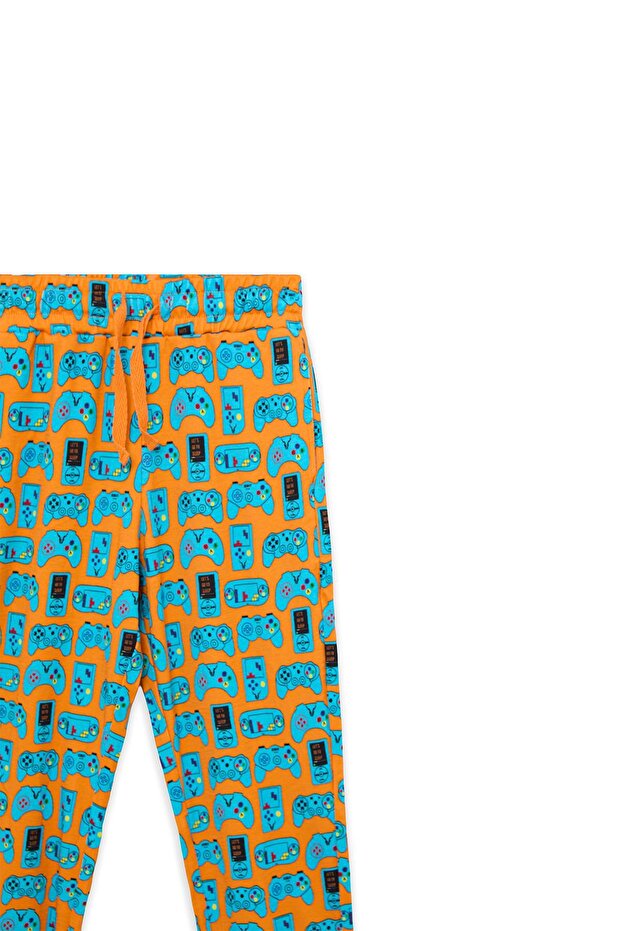 طقم بيجامة منقوشة للأولاد من متجر BG - 5