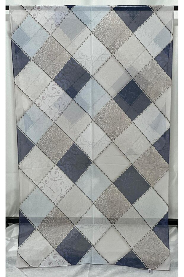 Retro Pattern Cotton Poly Shawl - 5