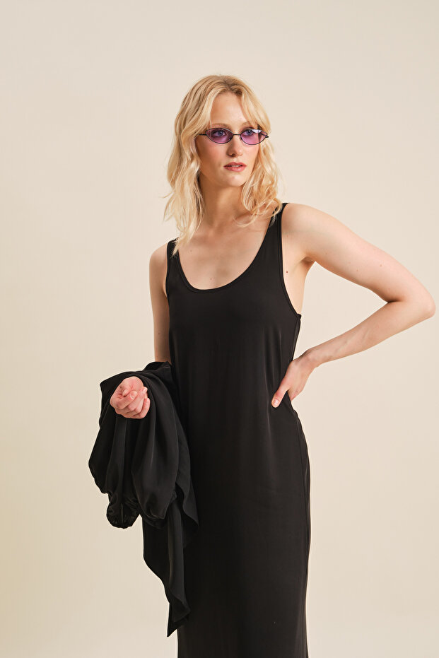 Viskon İkili Elbise - 4