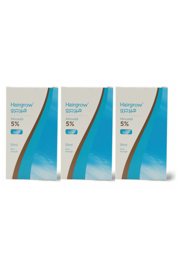 Hairgrow 5% Minoxidil Solution 50 ML (Pack of 3)
