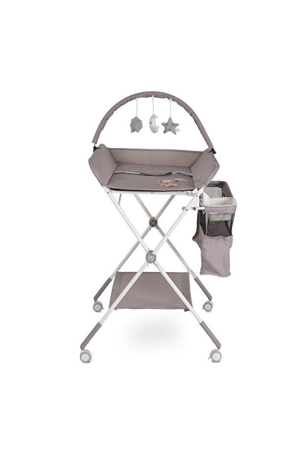Kaskada multifunctional changing table, foldable, height-adjustable, with toy bar - 4