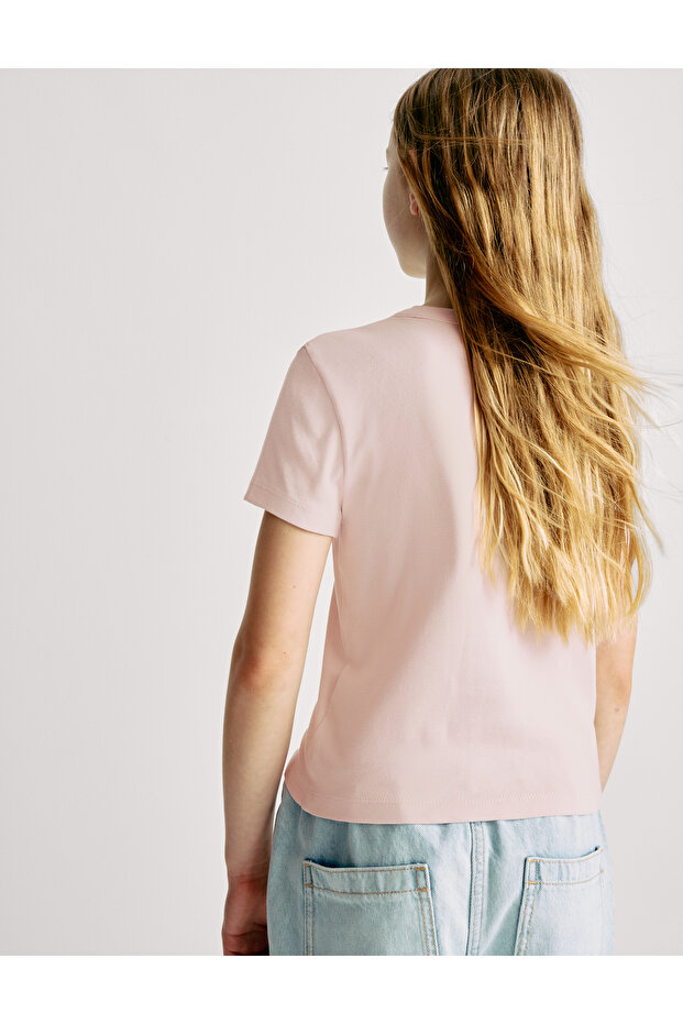 Saf Pamuklu Kısa Üst - 4