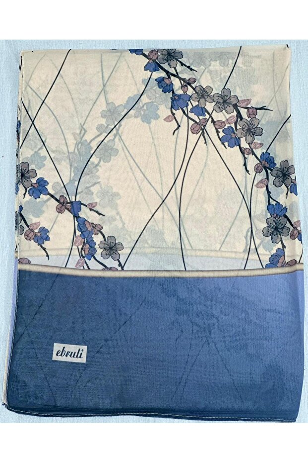 شال قطني بوليستر بنمط ريترو - 5