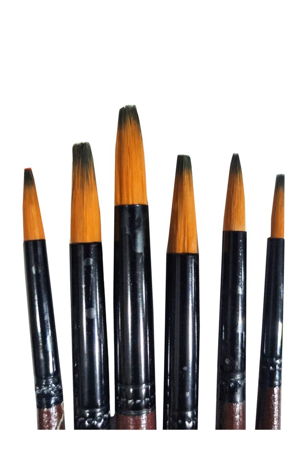 Watercolor Brush Set 6Pcs Painting Brush Acrylic Paint Round Pointed Tip Brush