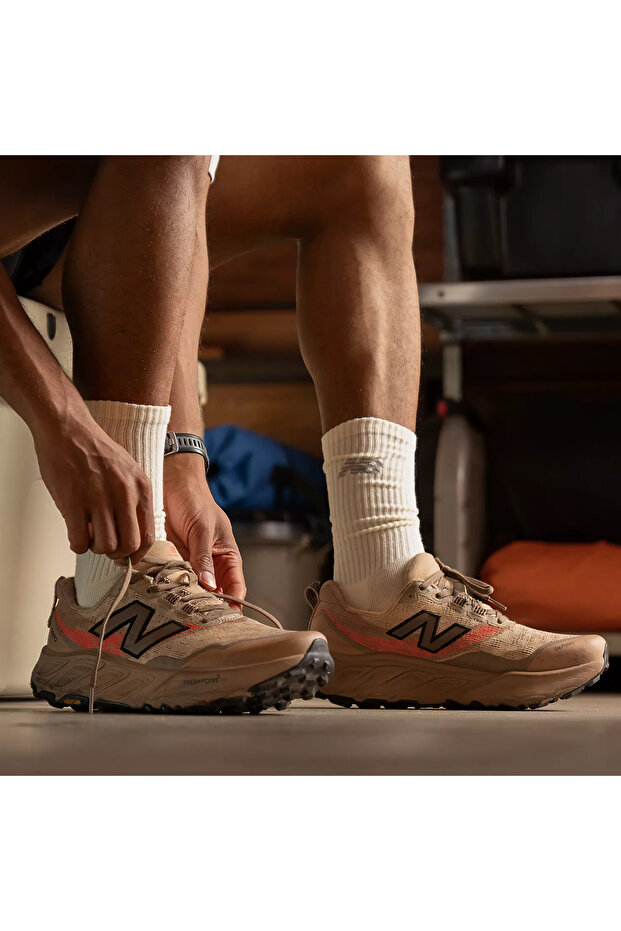 Fresh Foam x Hierro V9 Erkek Bej Koşu Ayakkabısı MTHIERV9 - 3