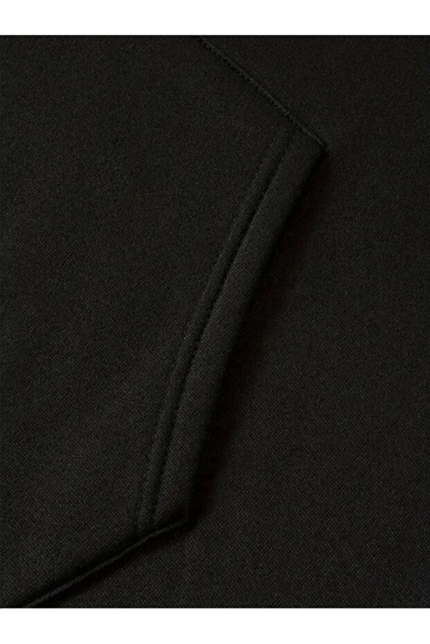 Bilge Fare Design Black Front Printed Sweatshirt - 5