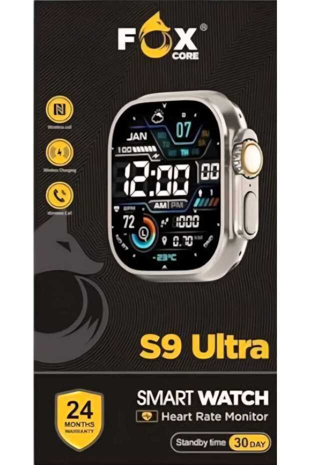 Smartwatch from CORE Ultra Design Silver with Global NFC Feature - 1