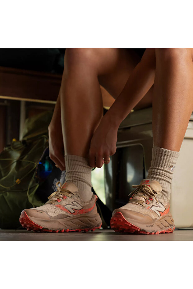 Fresh Foam x Hierro v9 Kadın Bej Koşu Ayakkabısı WTHIERV9 - 7