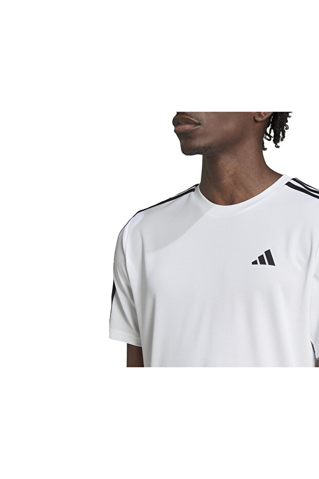 Essentials Single Jersey Embroidered Small Logo Tişört - 5