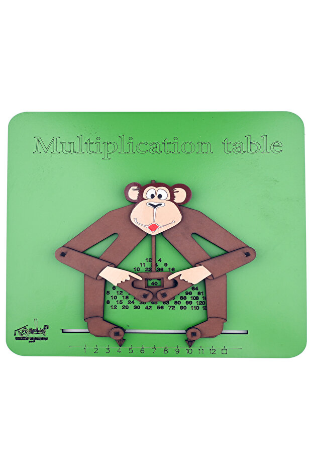 Arabic multiplication table - 6