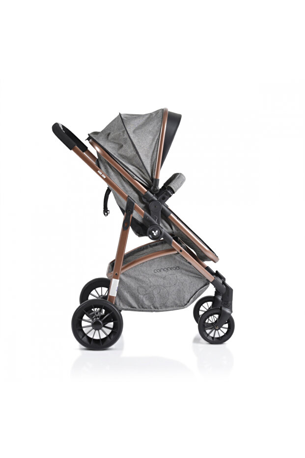 Carucior 3in1 transformabil Milan Grey - 8