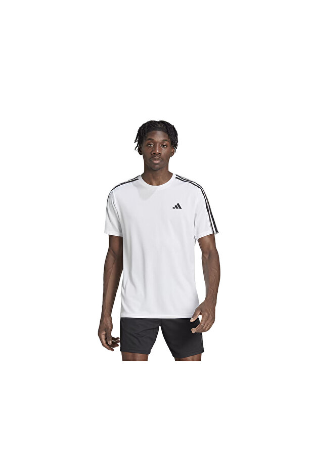Essentials Single Jersey Embroidered Small Logo Tişört - 2