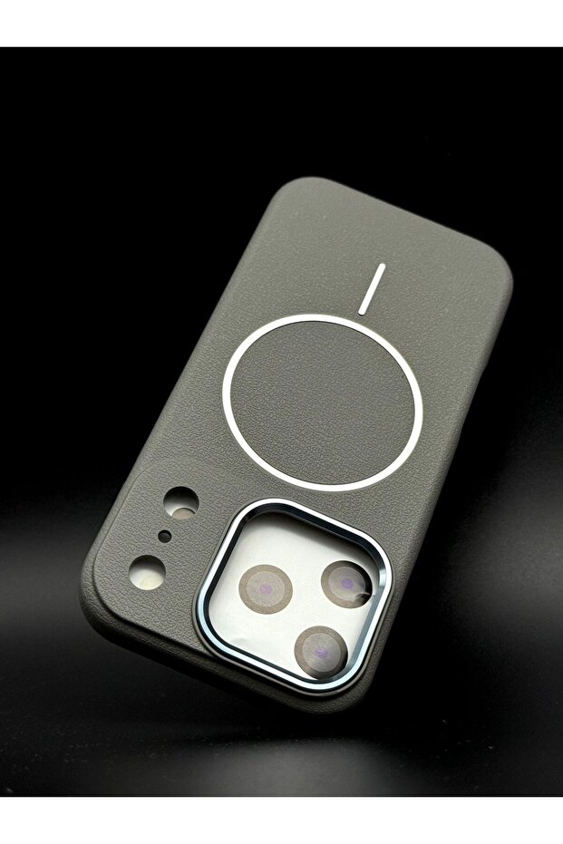 Premium MagSafe Leather Texture Case for iPhone 17 Pro Max – Shockproof, Slim & Wireless Charging