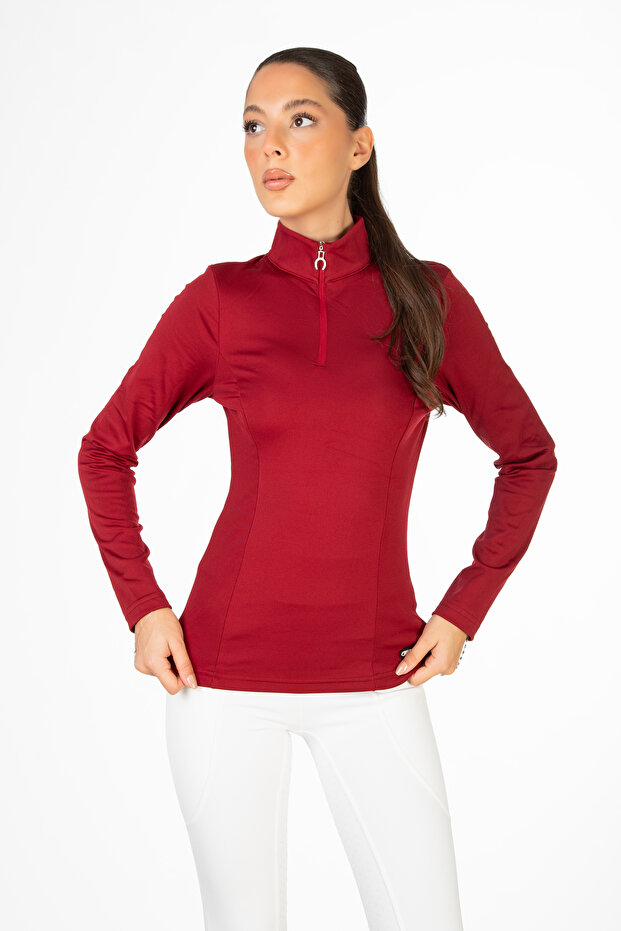 Binici Bluzu Dik Yaka termal - 3