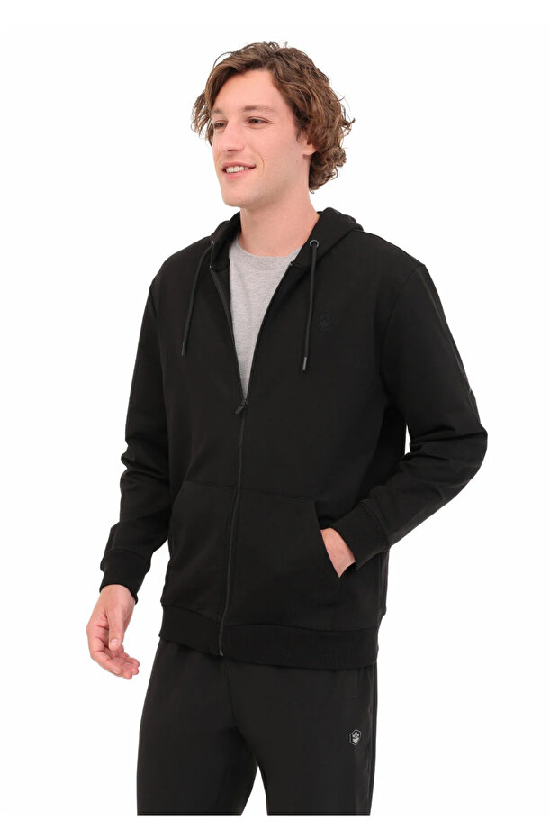 Sn72 Sade Armali Basic Hoodie Full Zip with Hood with Zippers