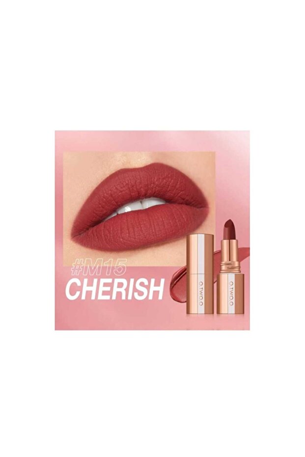 OTWOO SHAD CHERISH MATTE LIPSTICK LOCK COLOR 24 HOUR LONG LASTING
