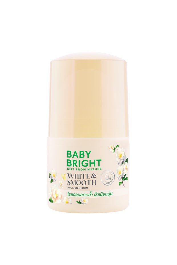 سيروم وايت اند سموث رول أون من Baby Bright - 50 مل