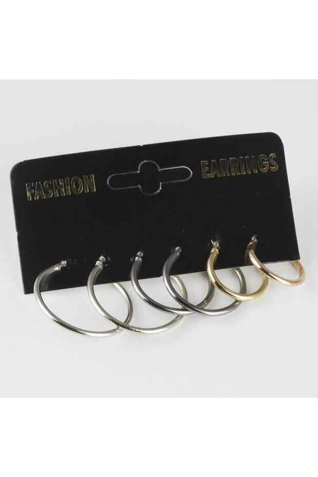 6 قطع حلقة فارغة سميكة - 4