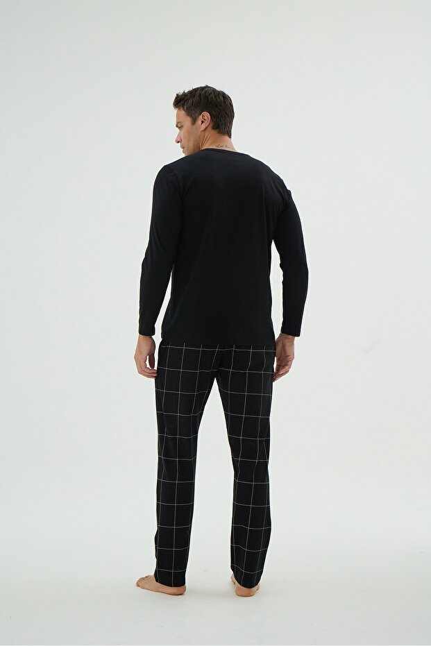 9638 ERKEK PİJAMA TAKIM - 4