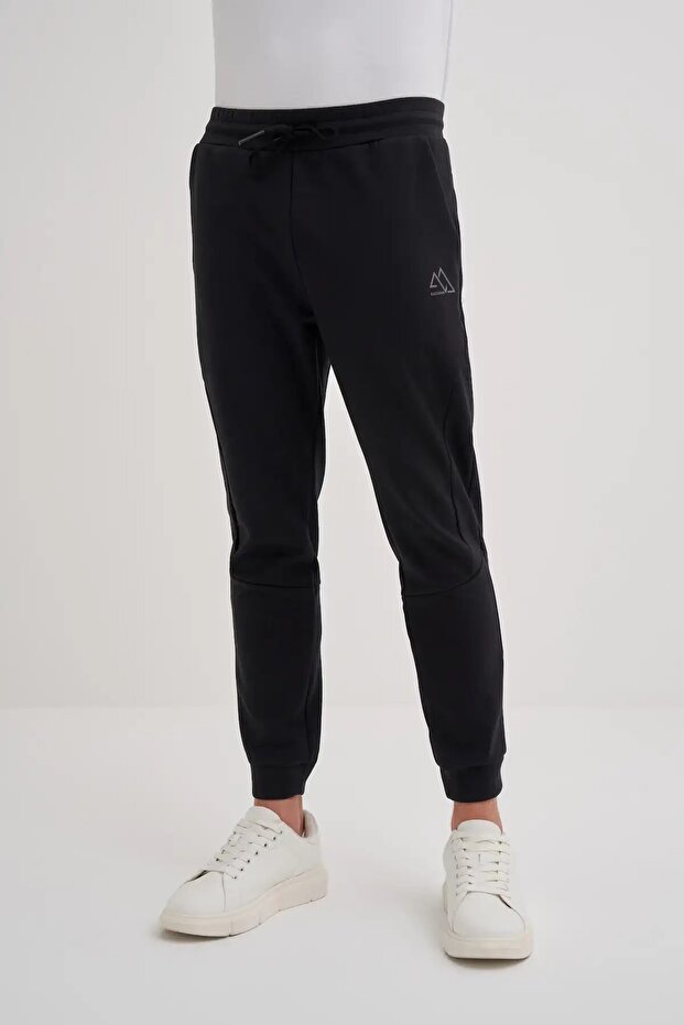 Slim Fit Scuba Fabric Cotton Sweatpants-80070