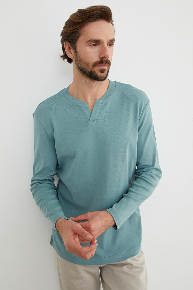 Basic V Yaka Ribanalı Body - 4