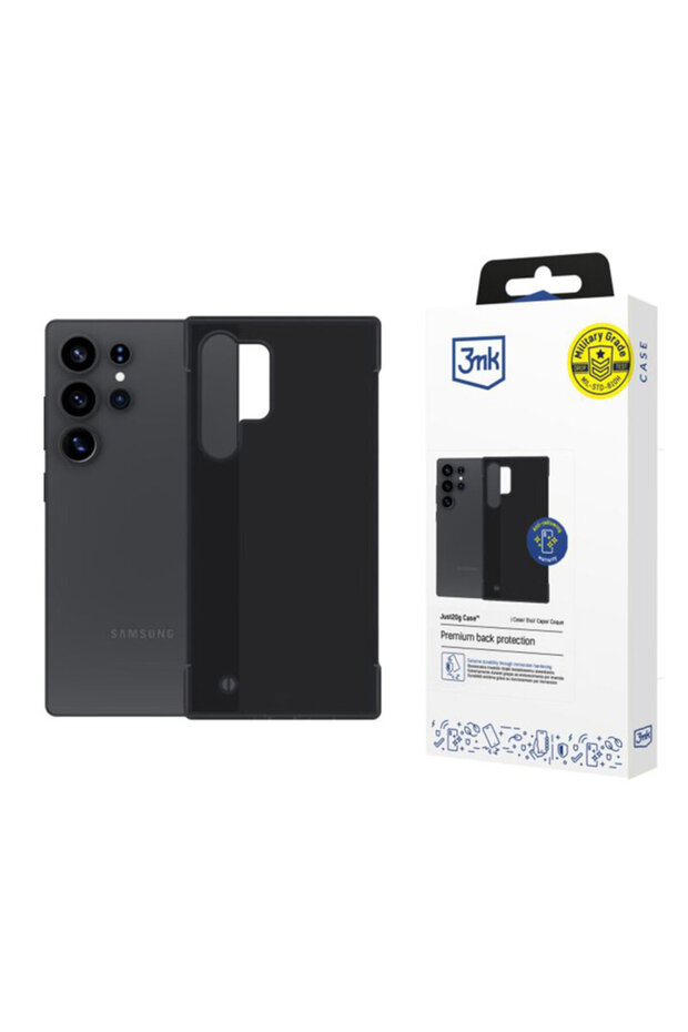 Husa iPhone 16 Pro Clear Case, neagră - 1