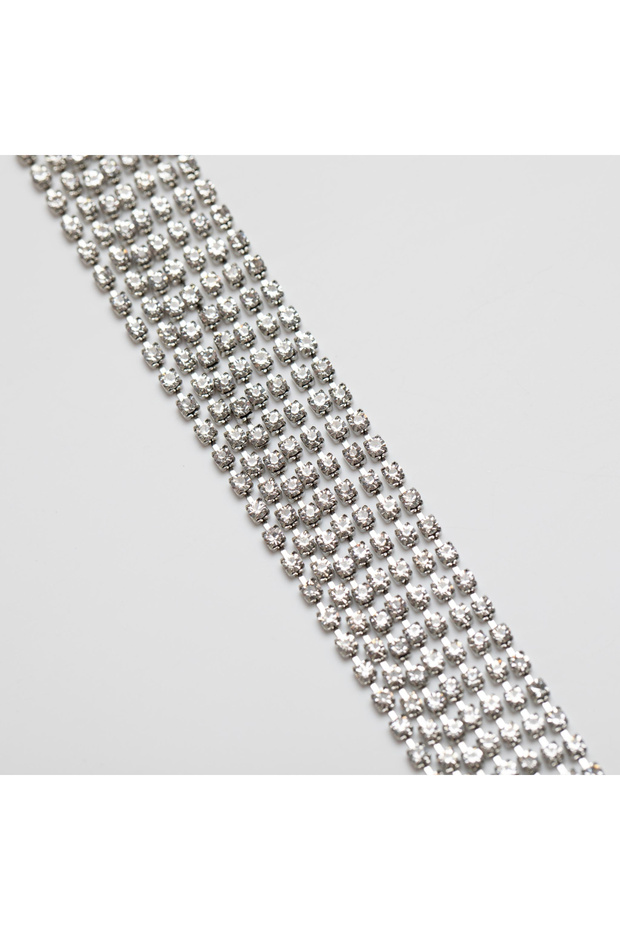 Chocker Argintiu Luxury - 3