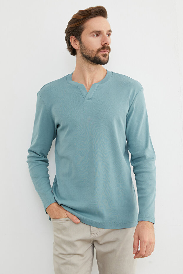 Basic V Yaka Ribanalı Body - 2