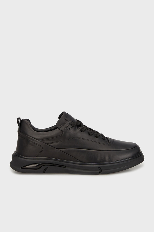 22052 Men's Genuine Leather Lace-Up Atom Casual Shoes