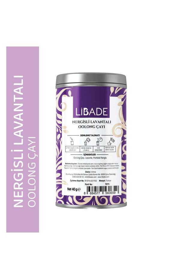Nergisli Lavantalı Oolong Çayı - 1