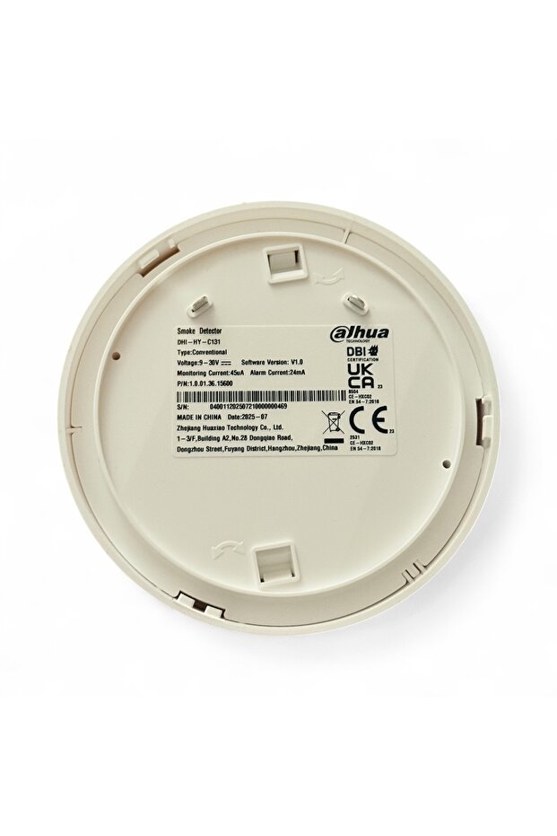 Yangın Güvenliği İçin Konvansiyonel Duman Dedektörü – DHI-HY-C131 EN54-7 - 2