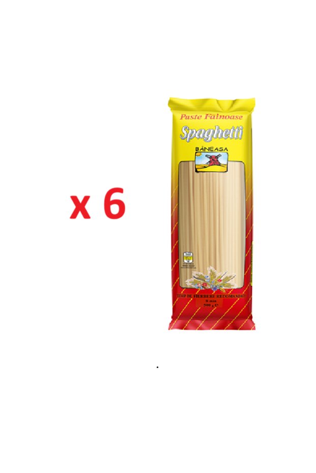 x 6 Spaghetti 500 g