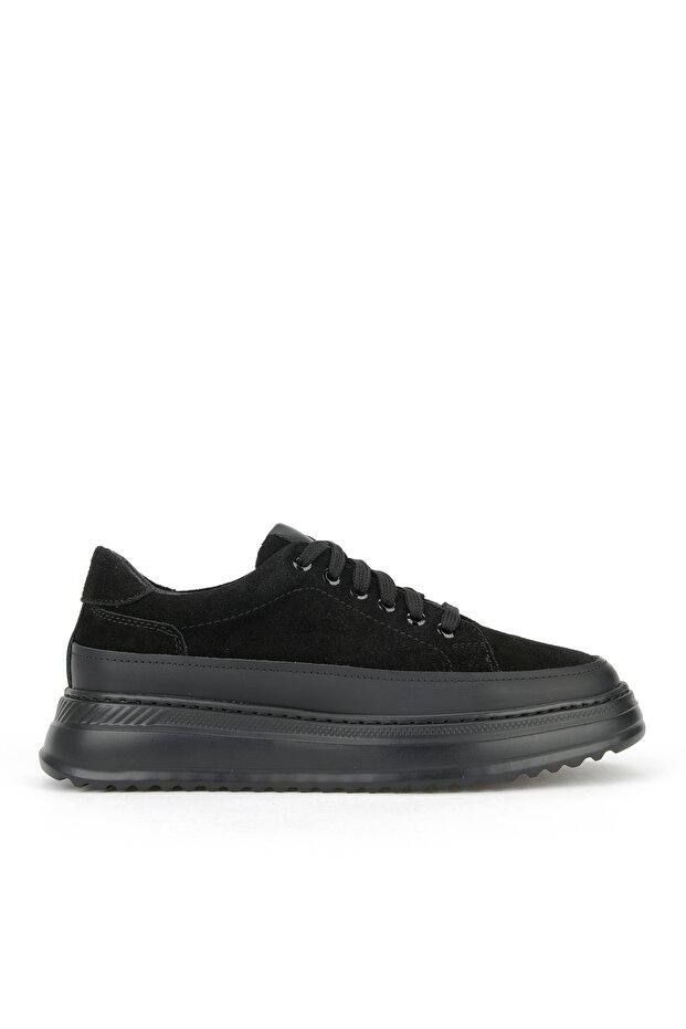 , Men's Genuine Leather Shoes 153983Z402 Black