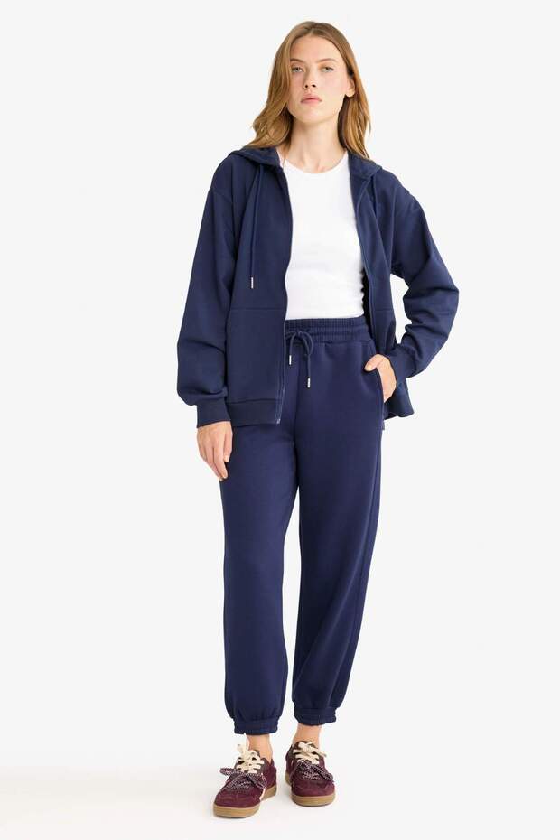 Jogger Fit Cepli Skuba Dalgıç Kumaş Pantolon F0786AX25AU - 2