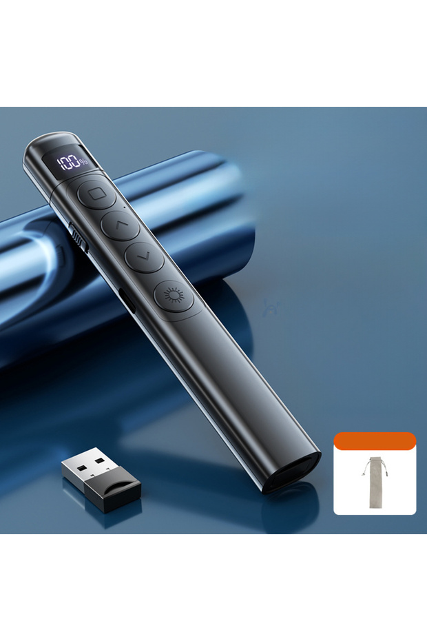 Presenter Laser Pointer 200m LEBLOU, Wireless, 2.4 Ghz, Compatibil Windows, Mac OS, Android - 1