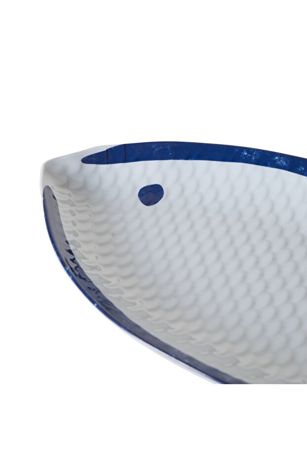 SİMİ MELAMIN BALIK FORM TABAK 49CM - 5