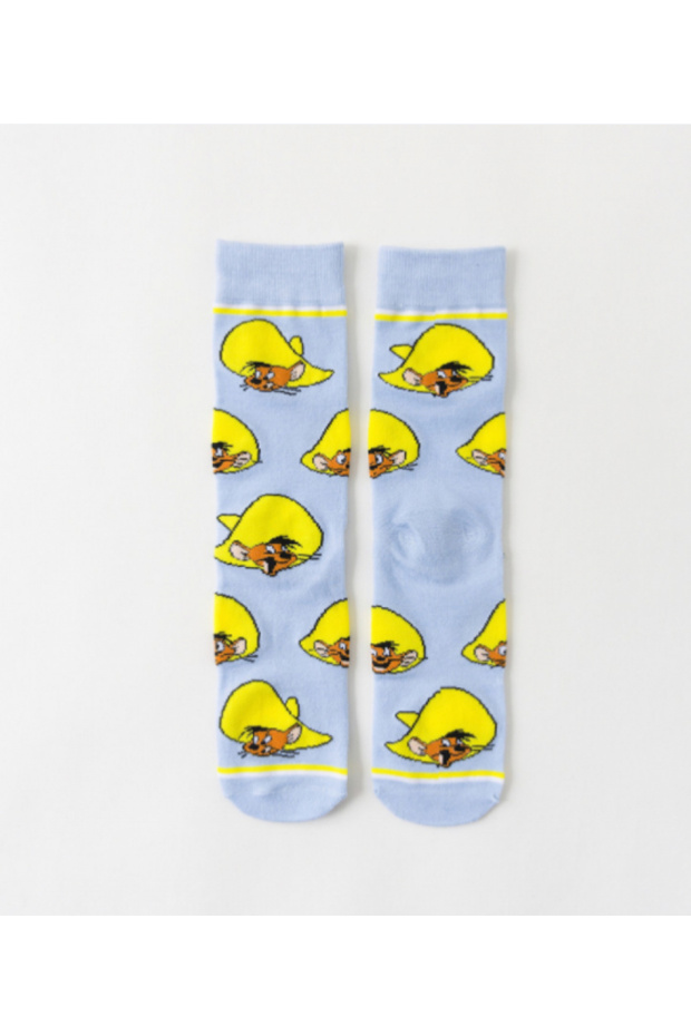 جوارب طويلة برسومات شخصيات كرتونية Cartoon Socks
