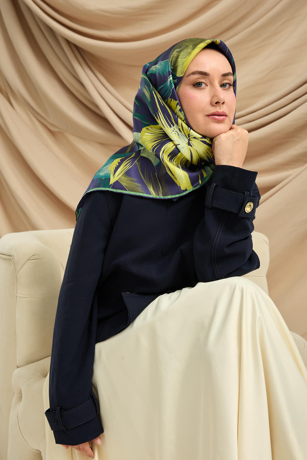 Twill İpek Eşarp 11480-81 - 5