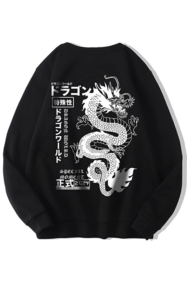 Unisex Oversize Dragon World - 1