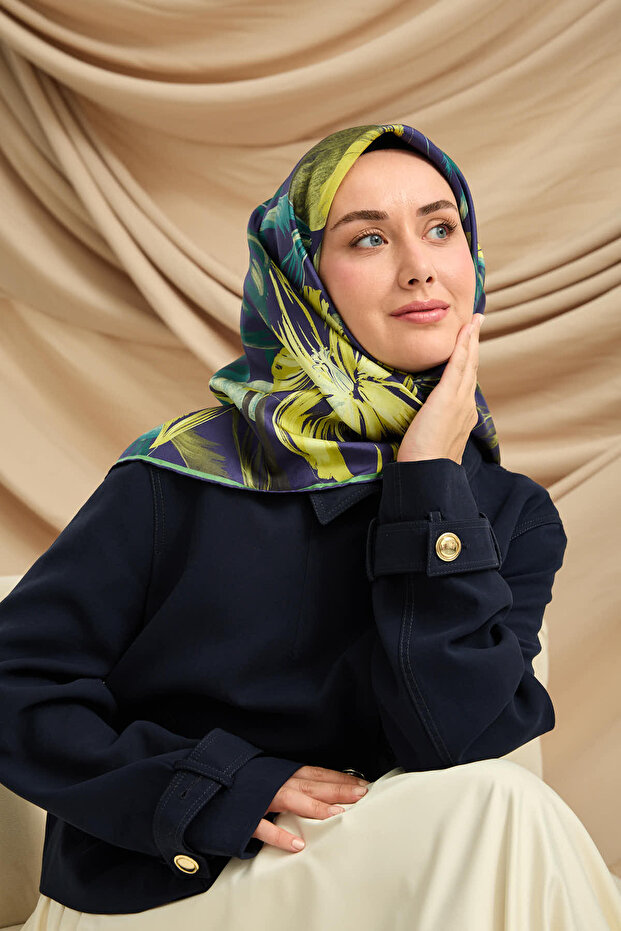 Twill İpek Eşarp 11480-81 - 3