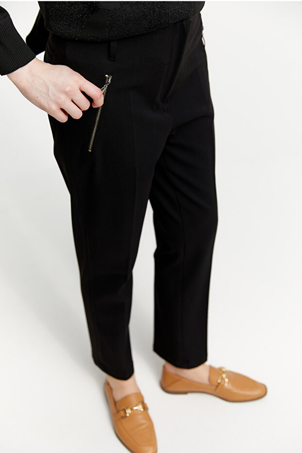 Dar Paça Kışlık Pantolon - 5