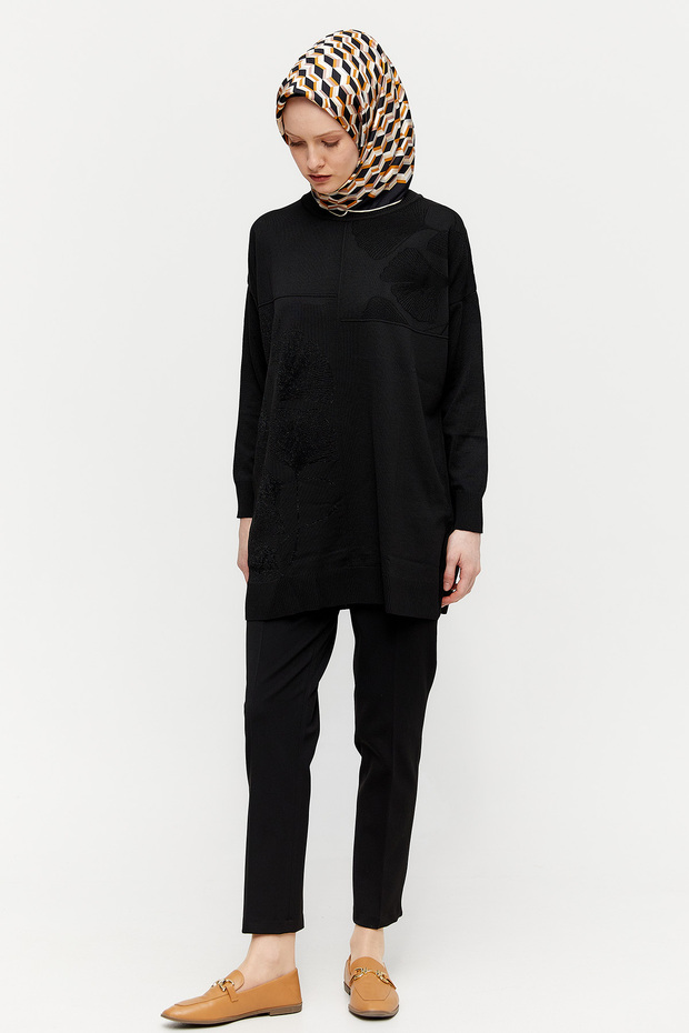 Dar Paça Kışlık Pantolon - 2