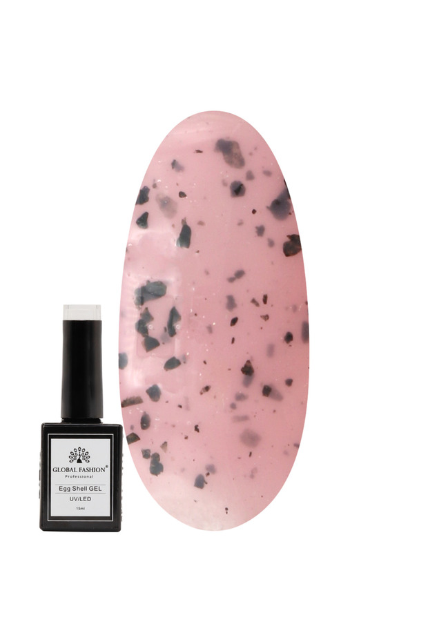 Egg Shell Gel Nail Polish 15ml–Color Changing,Long-LastingUV/LED Soak Off Gel with High Gloss Finish