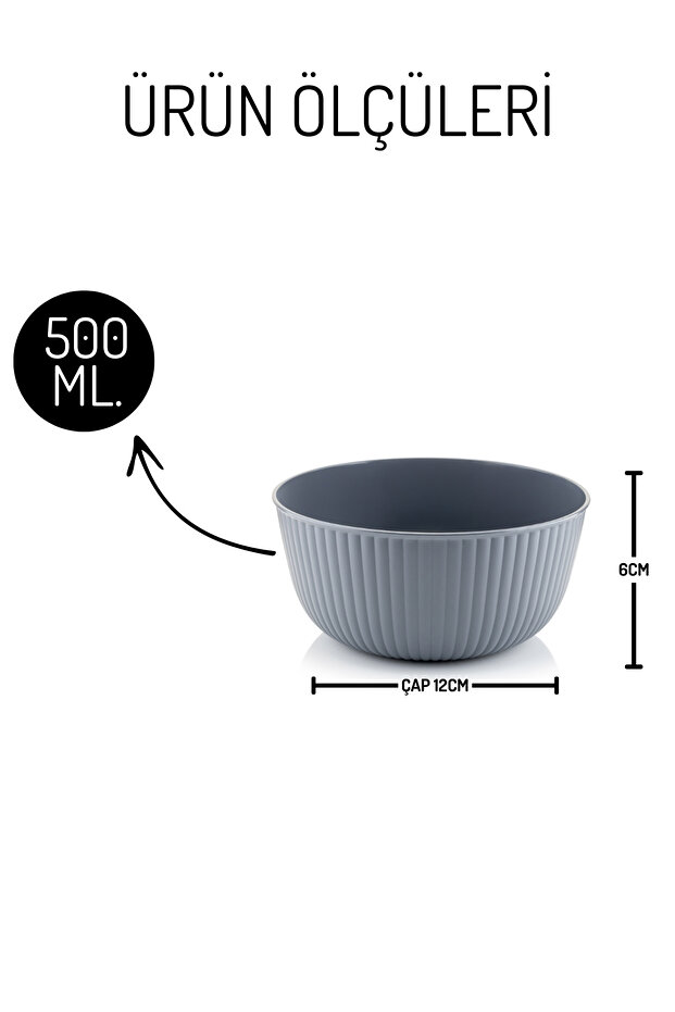 Luno Model 500ml Bowl - Multi-Purpose Storage Container - 4