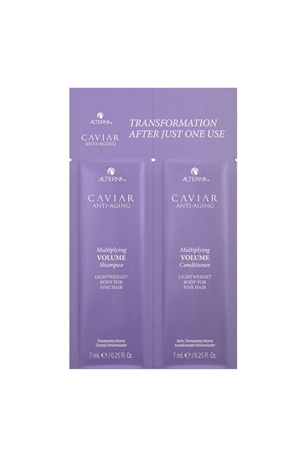 Multiplaying Volume Set Alterna: Conditioner For Volume 7 ml + Shampoo – 7 ml - 1