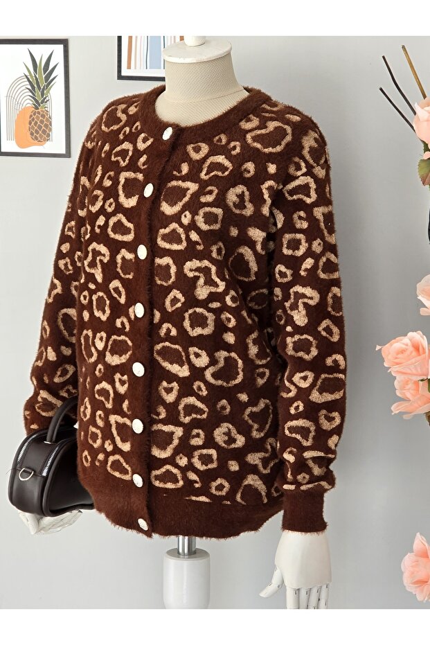 Leopard Print Thin Seasonal Short Cardigan