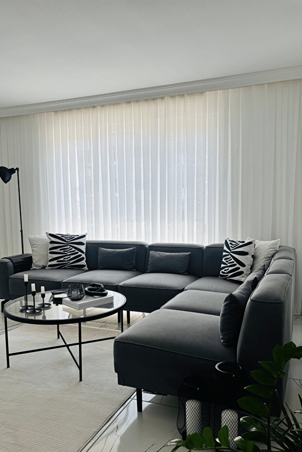 BAMBU KIRIŞMAZ ÜTÜ İSTEMEZ TÜL PERDE - 2