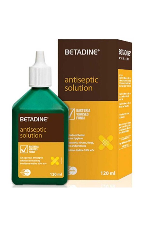 POVIDONE IODINE ANTISEPTIC SOLUTION 120ML